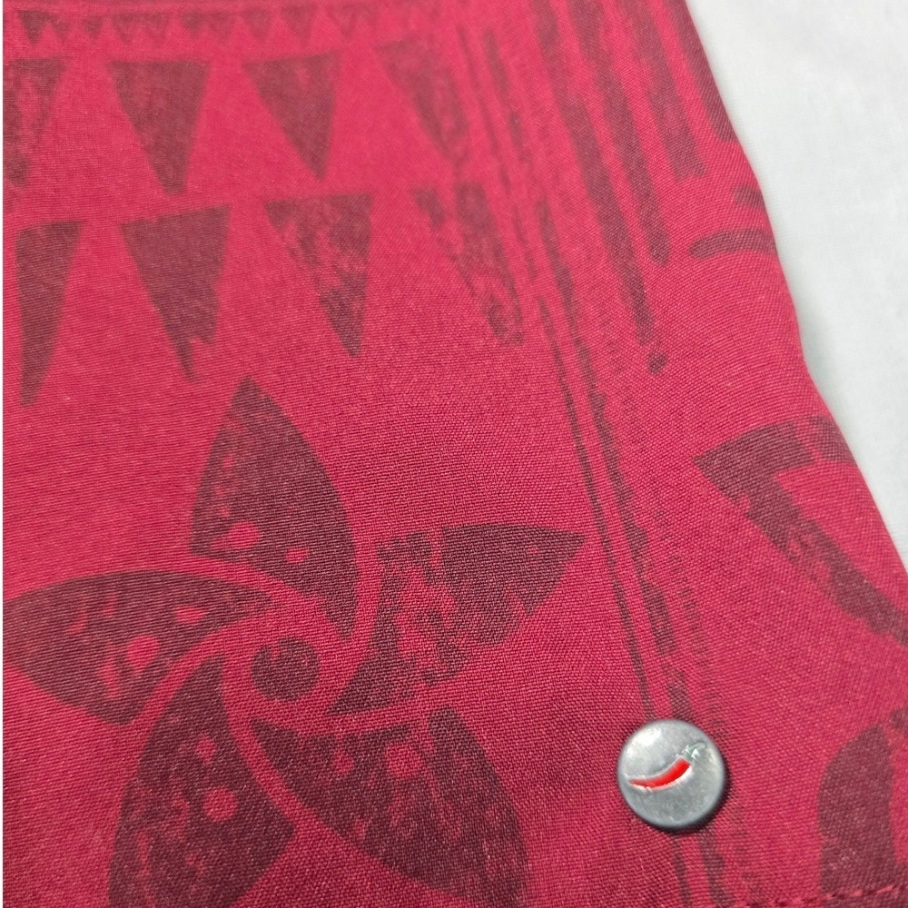 Chiliwear Florida State Seminoles Button Up Shirt Red Tribal XL FSU - Picture 5 of 10